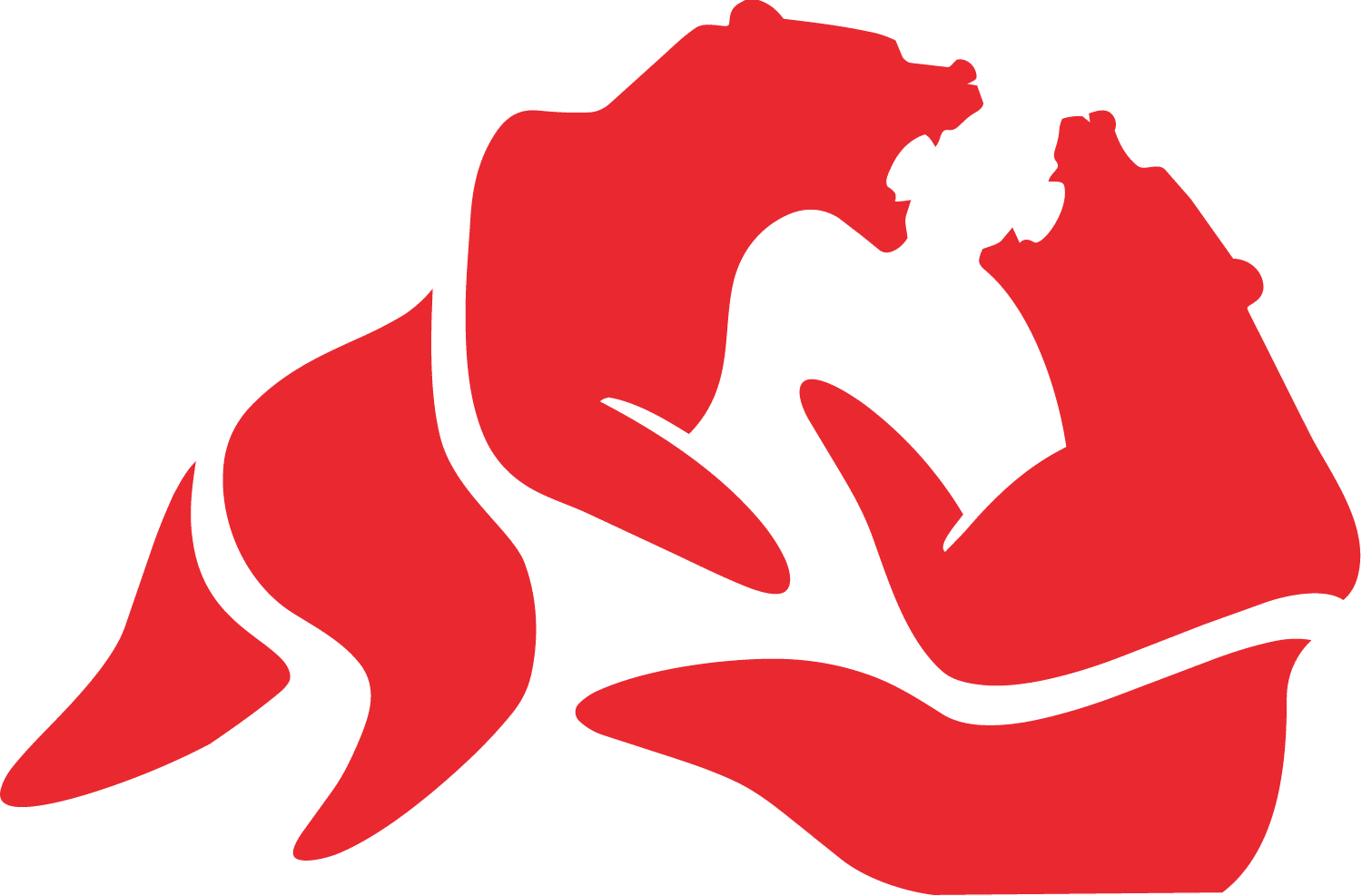 Ursidae Brazilian Jiu-Jitsu Icon.